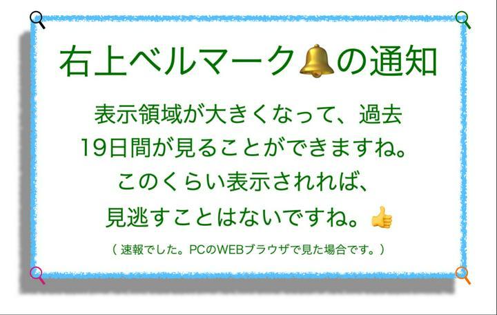 欲を言うと、コメントへのメンション2回目以降の通知が欲しいところです。
まあ、最初のコメント・メンション・いいねなど見逃す恐れは少なくなった
ので、良いことと捉えましょう。