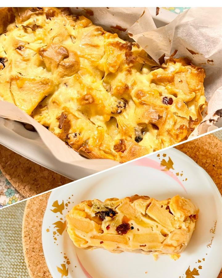 手作りシリーズデザート②【簡単りんごケーキ！】
こんにちは〜、スカーレットです^ ^
シリーズ【手作り】と題して、