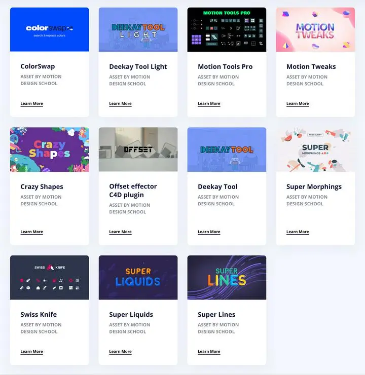 【Adobe After Effects 】
本日より『Motion Design School』のセール始まりました!!
講座 42コース、マスタークラス14コース、スクリプト11種類すべて50%OFF✨『Deekay Tool』や『Sw
