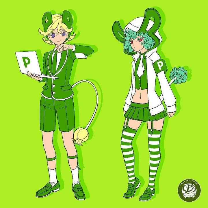 【運営ちゃんペン入れ】 #PostPrime #運営さんを応援 #SNS擬人化 イラストの力でPostPrimeを盛り上げたい❗️と言う思いを込めて…続きです。

ブロッコリに尻尾？が生えてるかどうかは謎ですが、並べた時の色面バランスで付け