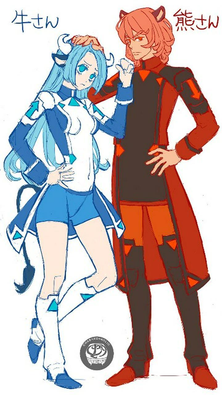 【投資用語を擬人化】#PostPrime  #ブル・ベア #相場 イラストの力でPostPrimeを盛り上げたい❗️と言う思いを込めて…折角用意してくれてるみたいなので縦長画面を使ってみました。
かなりカッツカツやけど頭身高めキャラの立ち絵