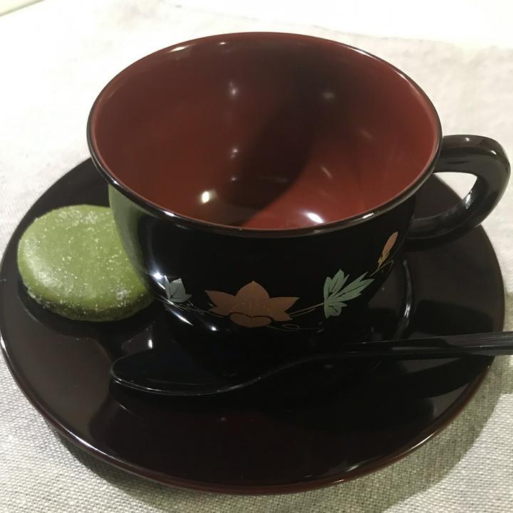 ☕️☕️今更ですがリレー投稿（byアキナリさん）☕️
になっていませんね😅お気に入りマイカップ☕️
20代前半に、仕事の同期と金沢旅行した時、購入しました❣️